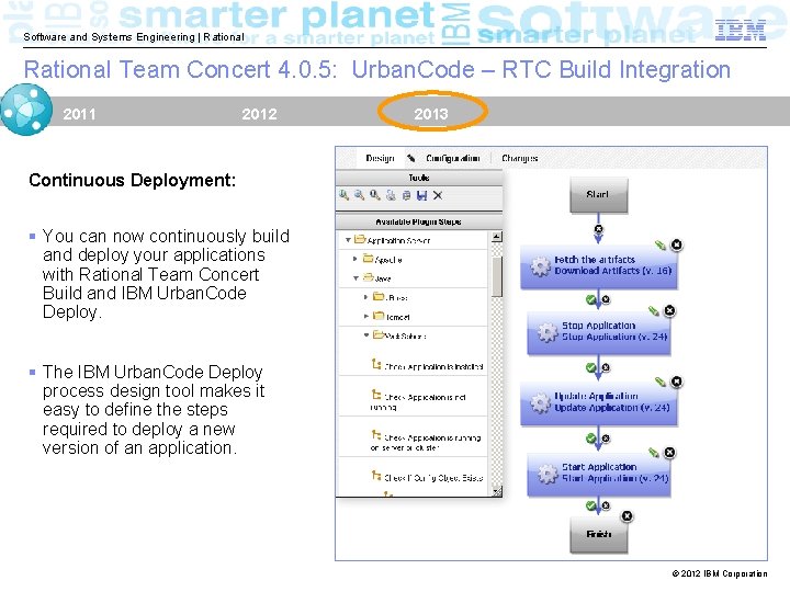 Software and Systems Engineering | Rational Team Concert 4. 0. 5: Urban. Code –