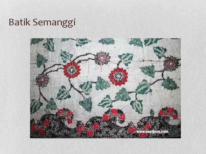 Batik Semanggi 