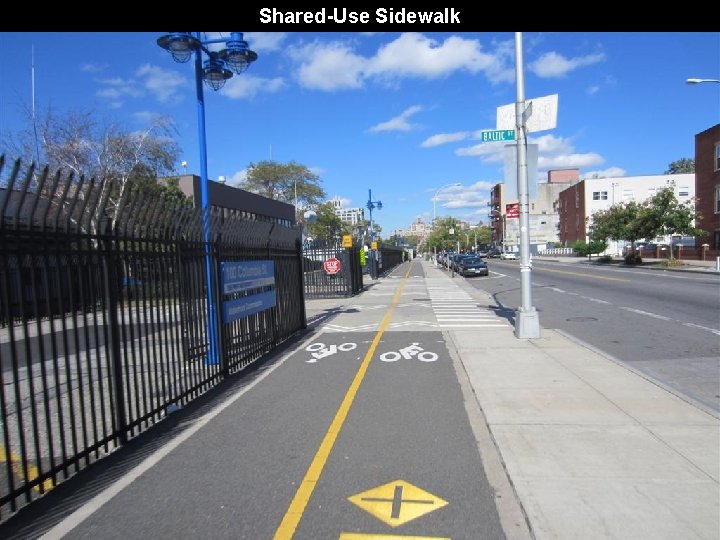 Shared-Use Sidewalk 