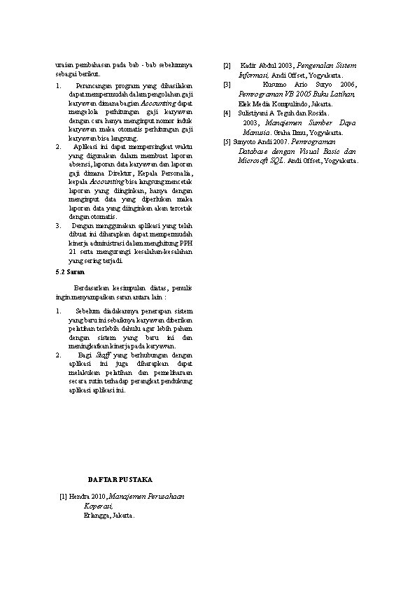 uraian pembahasan pada bab - bab sebelumnya sebagai berikut. [2] 1. [3] 2. 3.