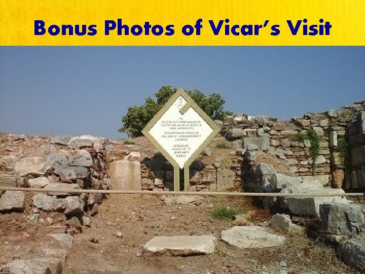 Bonus Photos of Vicar’s Visit 