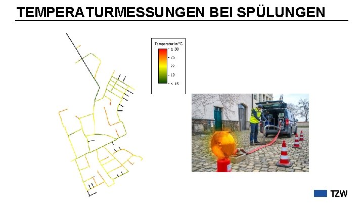 TEMPERATURMESSUNGEN BEI SPÜLUNGEN 