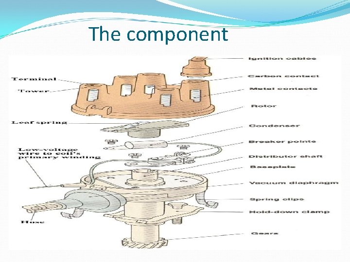 The component The component
