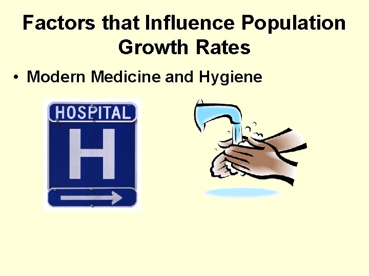 Factors that Influence Population Growth Rates • Modern Medicine and Hygiene 