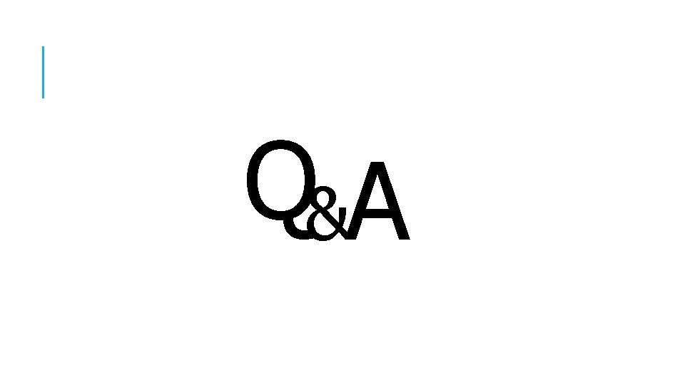 Q&A Q&A
