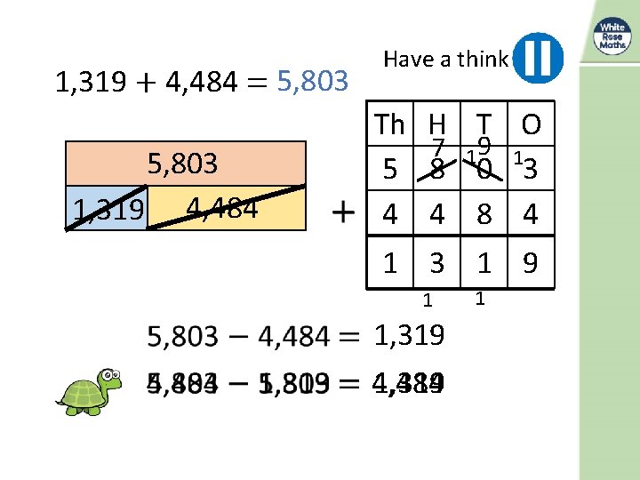 1, 319 + 4, 484 = 5, 803 1, 319 4, 484 Have a 1, 319 + 4, 484 = 5, 803 1, 319 4, 484 Have a