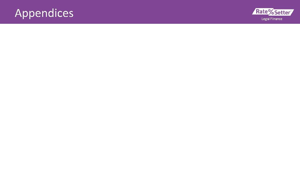 Appendices Legal Finance 