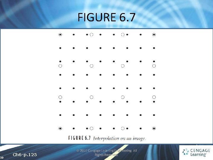 FIGURE 6. 7 10 Ch 6 -p. 125 © 2010 Cengage Learning Engineering. All