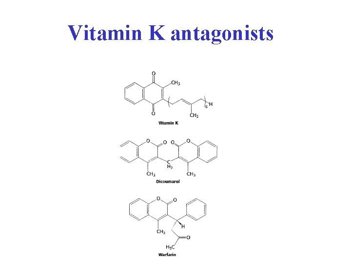 Vitamin K antagonists 