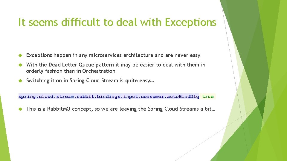 It seems difficult to deal with Exceptions happen in any microservices architecture and are