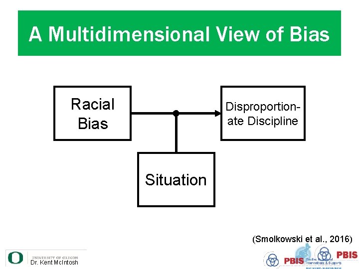 A Multidimensional View of Bias Racial Bias Disproportionate Discipline Situation (Smolkowski et al. ,