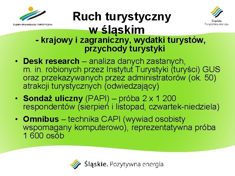 Ruch turystyczny w śląskim - krajowy i zagraniczny, wydatki turystów, przychody turystyki • Desk