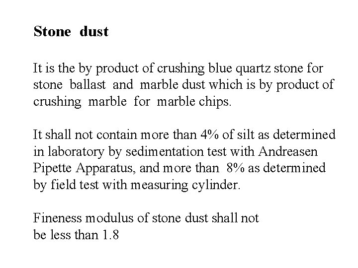 Stone dust It is the by product of crushing blue quartz stone for stone