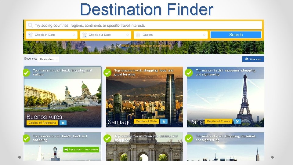 Destination Finder 