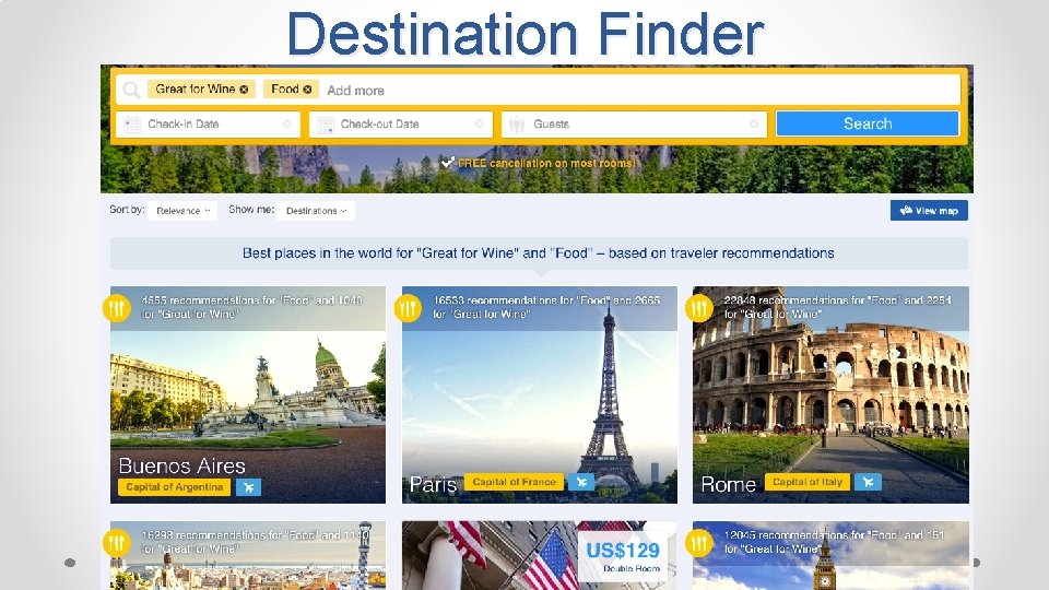 Destination Finder 