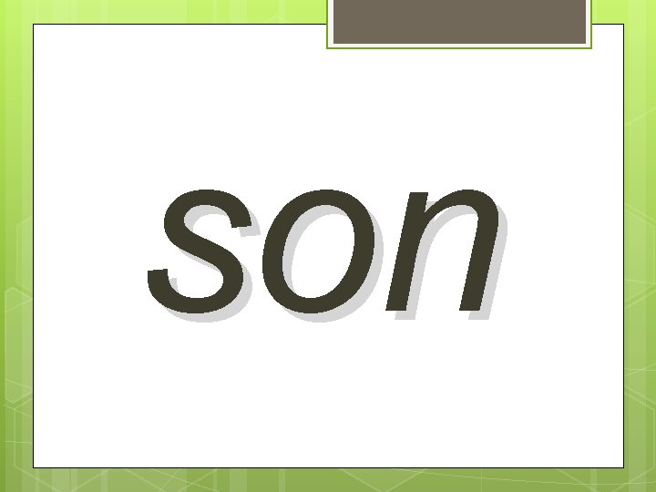 son 