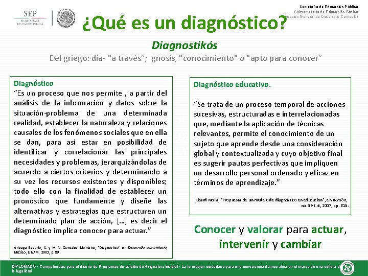 Secretaría de Educación Pública Subsecretaría de Educación Básica Dirección General de Desarrollo Curricular ¿Qué