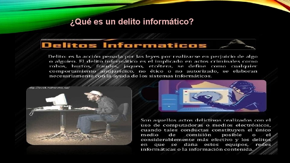 ¿Qué es un delito informático? 