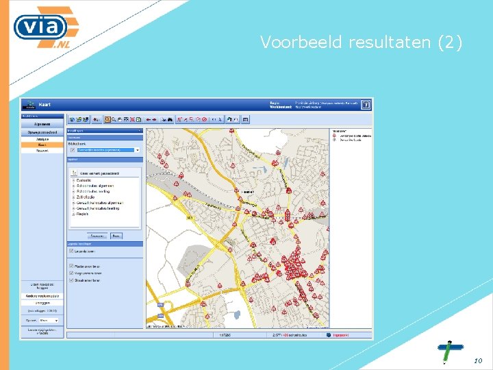 Voorbeeld resultaten (2) 10 