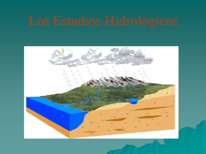 Los Estudios Hidrologícos 