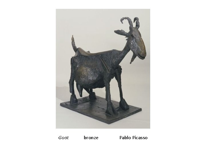 Goat bronze Pablo Picasso 