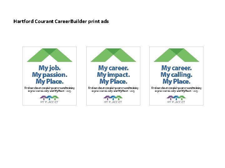 Hartford Courant Career. Builder print ads 