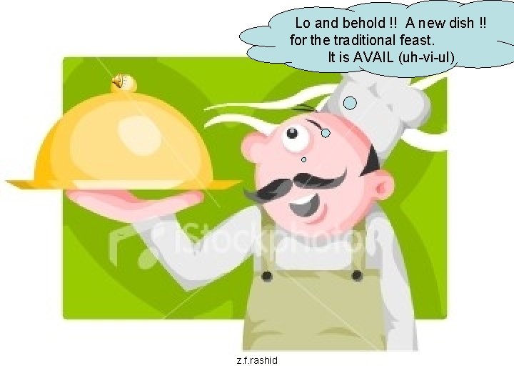 Lo and behold !! A new dish !! for the traditional feast. It is