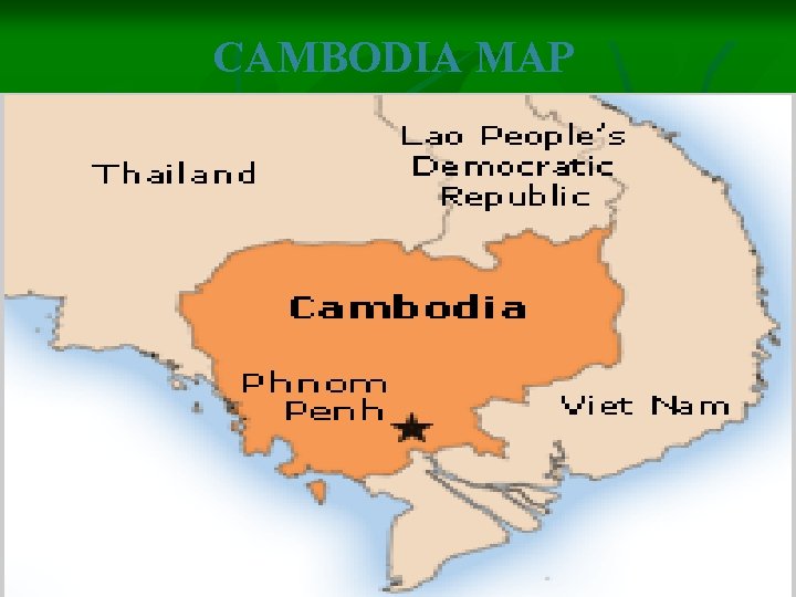  CAMBODIA MAP 