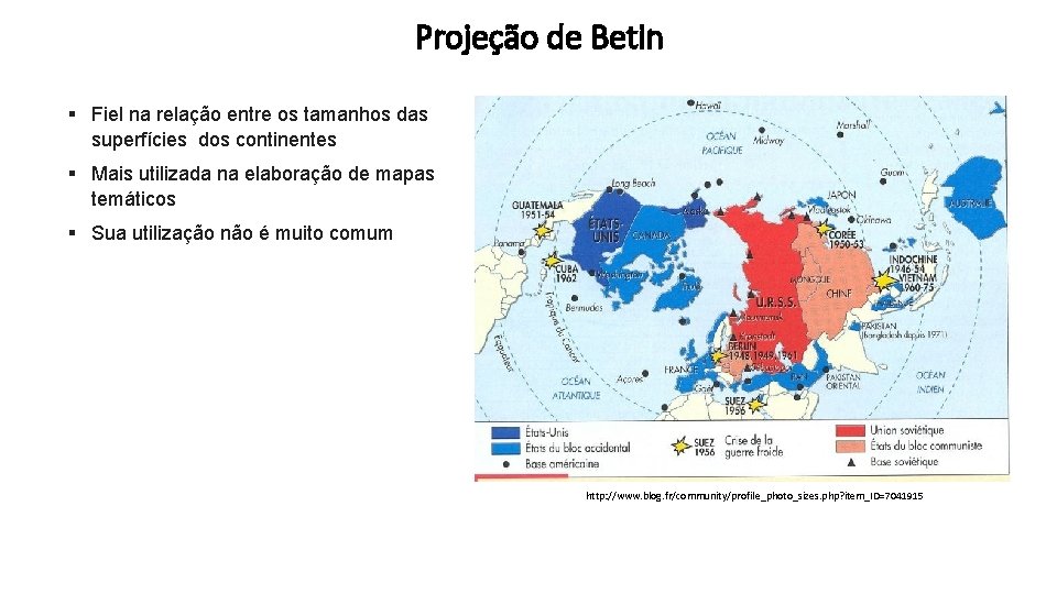 Projeção de Betin § Fiel na relação entre os tamanhos das superfícies dos continentes