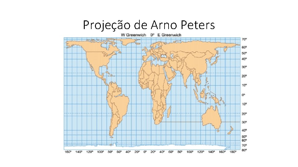 Projeção de Arno Peters 