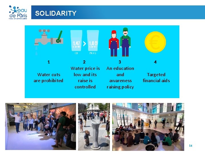 SOLIDARITY 8 Water cuts are prohibited Water price is low and its raise is