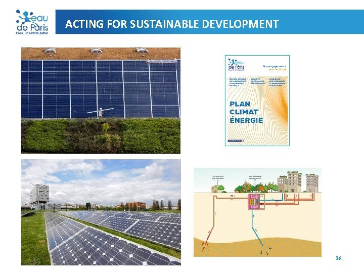 ACTING FOR SUSTAINABLE DEVELOPMENT 16 