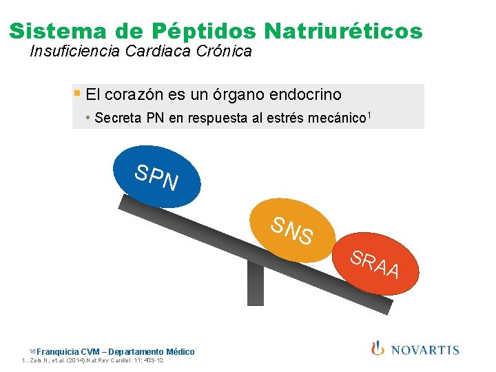 Sistema de Péptidos Natriuréticos Insuficiencia Cardiaca Crónica § El corazón es un órgano endocrino