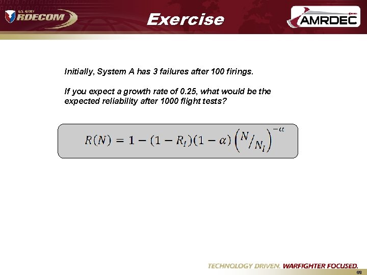 Exercise Initially, System A has 3 failures after 100 firings. If you expect a Exercise Initially, System A has 3 failures after 100 firings. If you expect a