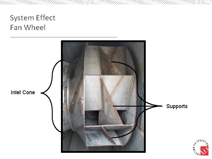 System Effect Fan Wheel Inlet Cone Supports 