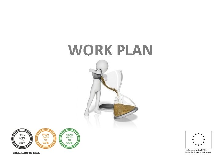 WORK PLAN FROM GAPS TO CAPS 