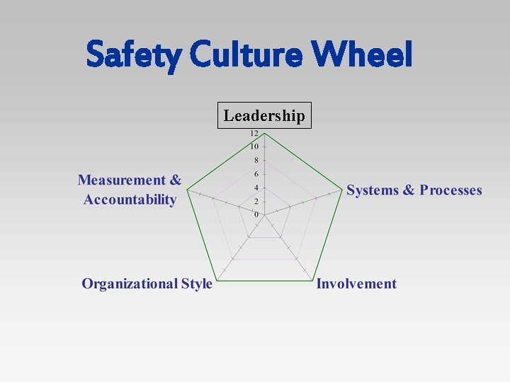 Safety Culture Wheel Leadership 