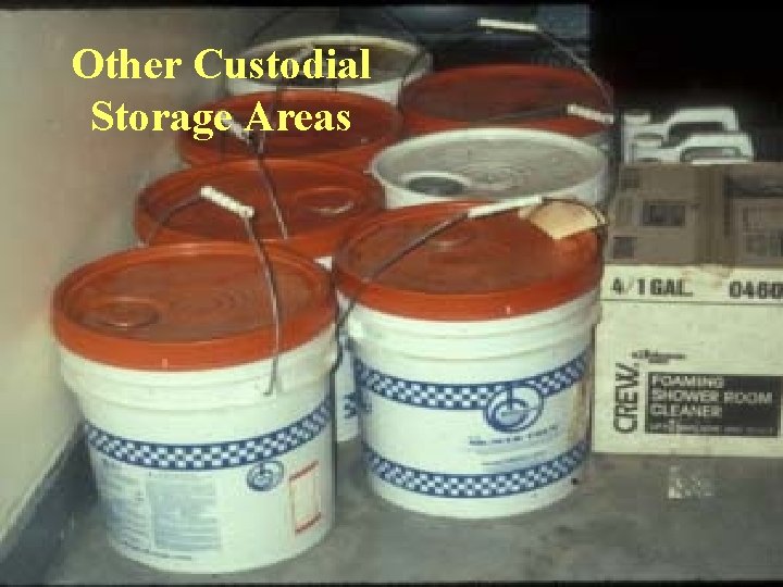 Other Custodial Storage Areas 