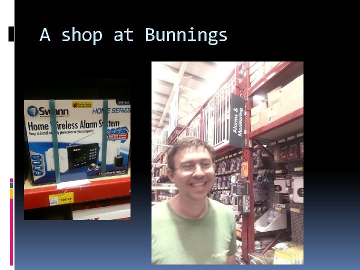 A shop at Bunnings 