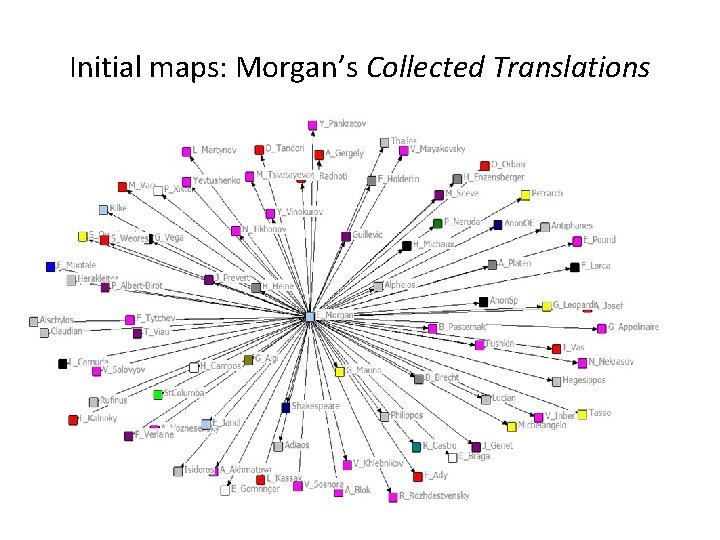 Initial maps: Morgan’s Collected Translations 