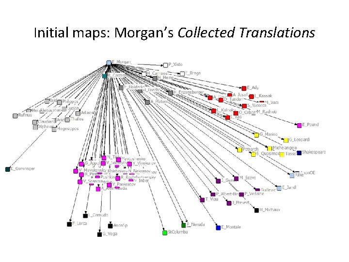 Initial maps: Morgan’s Collected Translations 