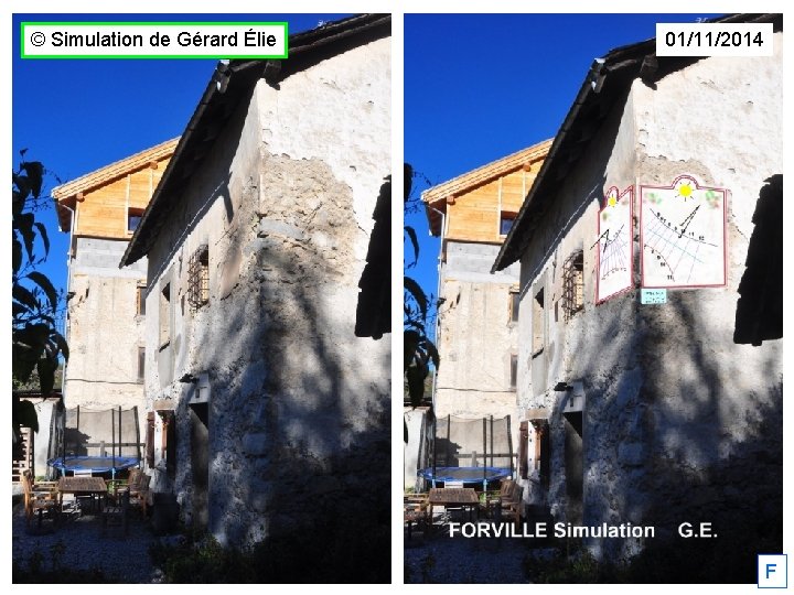 © Simulation de Gérard Élie 01/11/2014 F 
