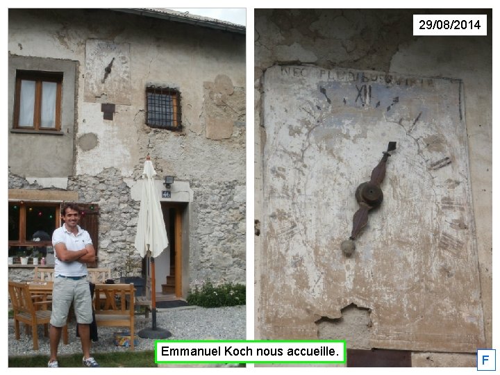 29/08/2014 Emmanuel Koch nous accueille. F 