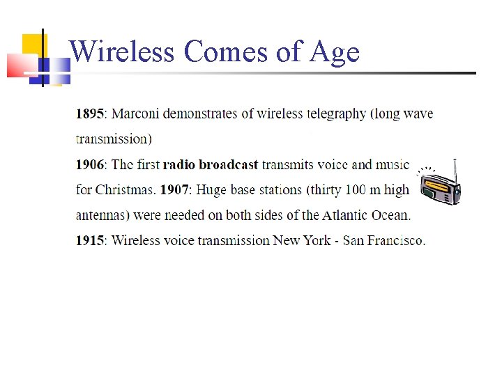 Wireless Comes of Age 