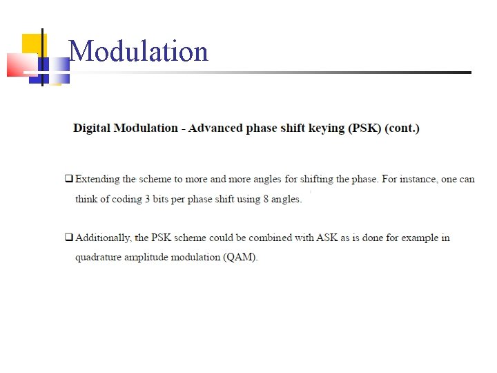 Modulation 