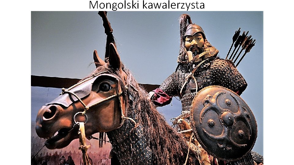 Mongolski kawalerzysta 