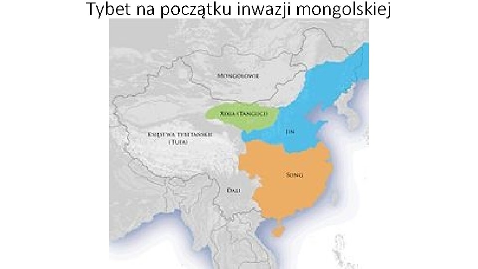 Tybet na początku inwazji mongolskiej 