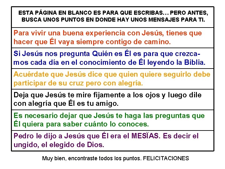 ESTA PÁGINA EN BLANCO ES PARA QUE ESCRIBAS… PERO ANTES, BUSCA UNOS PUNTOS EN ESTA PÁGINA EN BLANCO ES PARA QUE ESCRIBAS… PERO ANTES, BUSCA UNOS PUNTOS EN