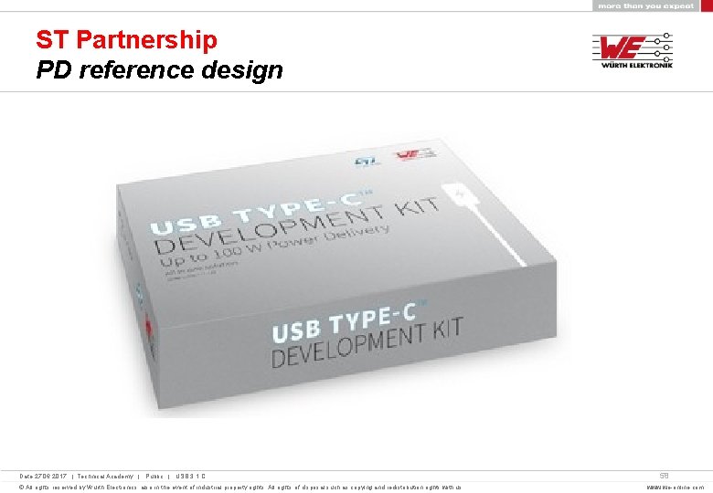 ST Partnership PD reference design Date 27. 06. 2017 | Technical Academy | Public
