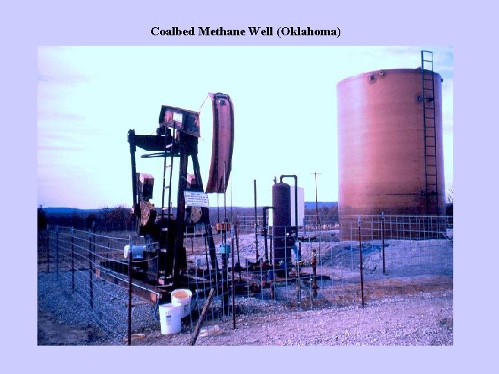 Coalbed Methane Well (Oklahoma) 